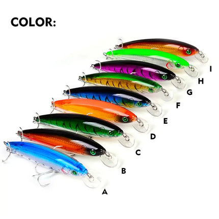 Floating Minnow Fishing Lure 16cm 43g Artificial Wobbers Plastic Hard Crank Bait With Treble Hook Lureswholesale