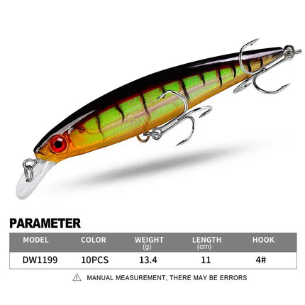 Floating Minnow Fishing Lure 3D Lifelike Eyes Hard Crankbait Casting Wobblers Swimbait Fishing Tackle Lureswholesale