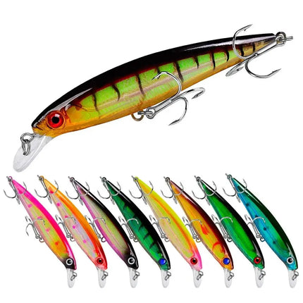 Floating Minnow Fishing Lure 3D Lifelike Eyes Hard Crankbait Casting Wobblers Swimbait Fishing Tackle Lureswholesale