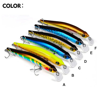 Floating Minnow Lure 3g 11.5g 24.5g Plastic Hard Wobblers Cran Bait Bassbait Fishing Tackle Lureswholesale