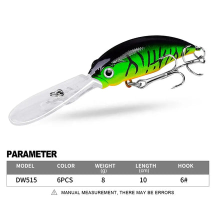 Floating Minnow Lure ABS 10cm 8g Artificial Hard Plastic Jerkbait Sea Fishing Minnow Fishing Lure Bait Lureswholesale