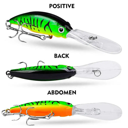 Floating Minnow Lure ABS 10cm 8g Artificial Hard Plastic Jerkbait Sea Fishing Minnow Fishing Lure Bait Lureswholesale