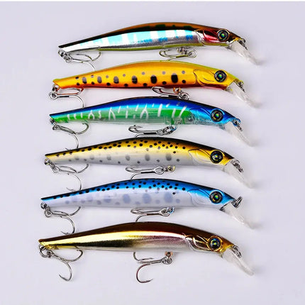 Floating Minnow Lure Plastic Hard Wobblers Cran Bait Bassbait Fishing Tackle Lureswholesale