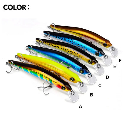 Floating Minnow Lure Plastic Hard Wobblers Cran Bait Bassbait Fishing Tackle Lureswholesale