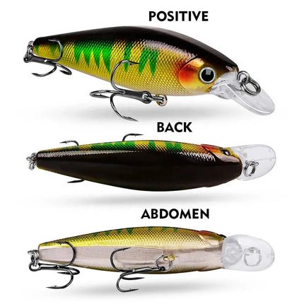 Floating Minnow luya bait 10.5g/9cm plastic bait Hard lure bionic bait Fishing gear wholesale Lureswholesale