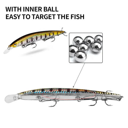 Floating Minoluya bait 9g/18.5g plastic lure Hard bait bionic bait Fishing gear supplies wholesale Lureswholesale