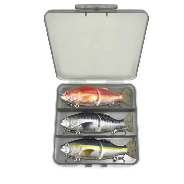 Glide Bait Fishing Box Lures for Bass Trout Pike Fishing Wholesale ABS Lures Bass Fishing Lure Kits Lureswholesale