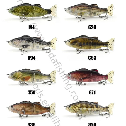 Glide Bait Fishing Box Lures for Bass Trout Pike Fishing Wholesale ABS Lures Bass Fishing Lure Kits Lureswholesale