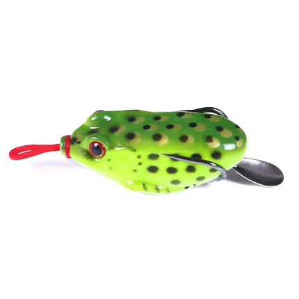 Lureswholesale® 5.5cm-13g sequin soft fishing frog lure - Lureswholesale