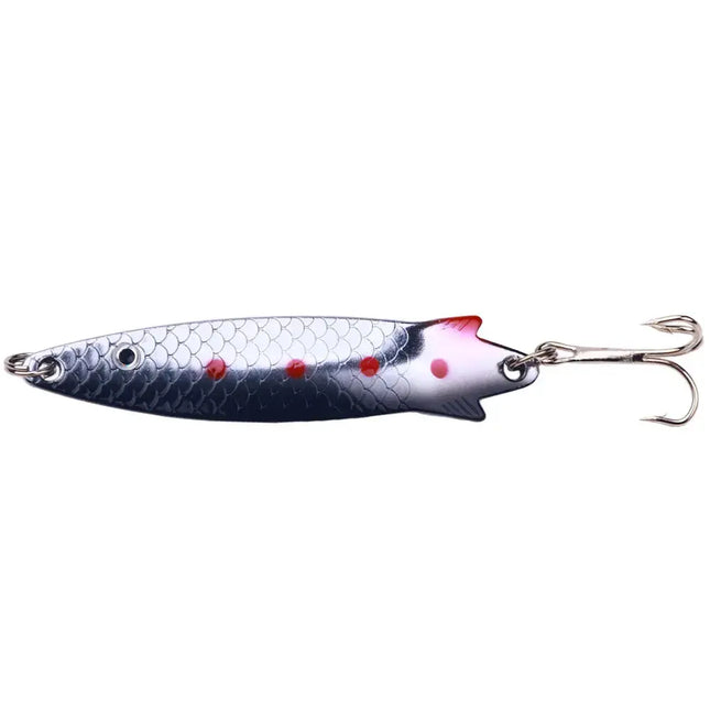 Lureswholesale® 12colors metal spinner spoon lures - Lureswholesale