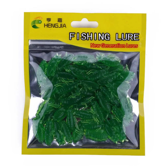 Lureswholesale® 50Pcs a bag Soft bait insect cricket lure - Lureswholesale