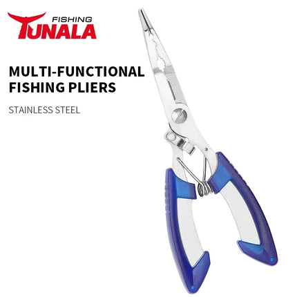 Lureswholesale® Aluminium Fishing Pliers Hook Remover and Split Ring Pliers - Lureswholesale