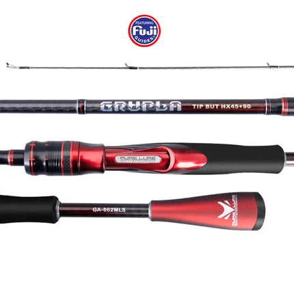 Lureswholesale® Pure Lure Blank Graphite High Carbon Fiber Fishing Rods - Lureswholesale