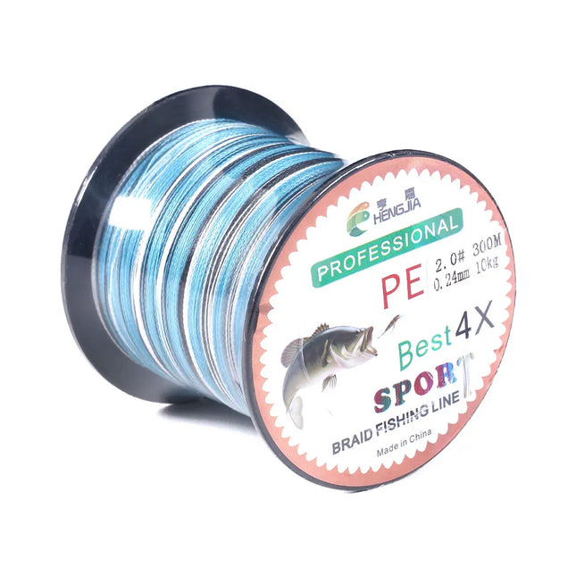 Lureswholesale® 300m 4 Strands Multifilament Pe Braided Fishing Line - Lureswholesale