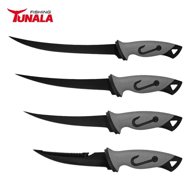 Lureswholesale® 4-Piece Professional Fishing Knife for Filleting and Boning - Lureswholesale