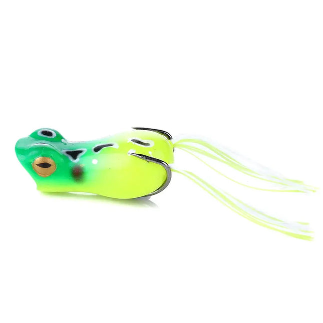 Lureswholesale®  12g Topwater Soft Frog Lures Silicone Skirt Tail - Lureswholesale