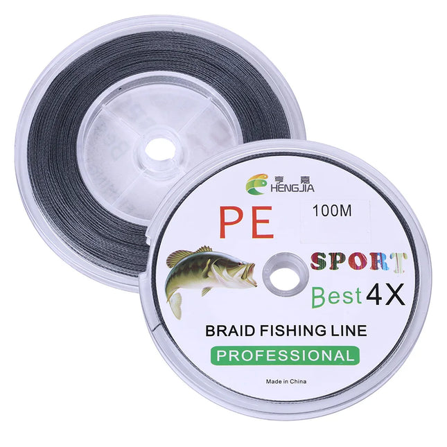 Lureswholesale®  4 strands 100 meters PE braided fishing line - Lureswholesale