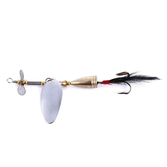 Lureswholesale®  Spinner Lure 12G 10G 3.6G Spoon Brass Metal Fishing Lure - Lureswholesale