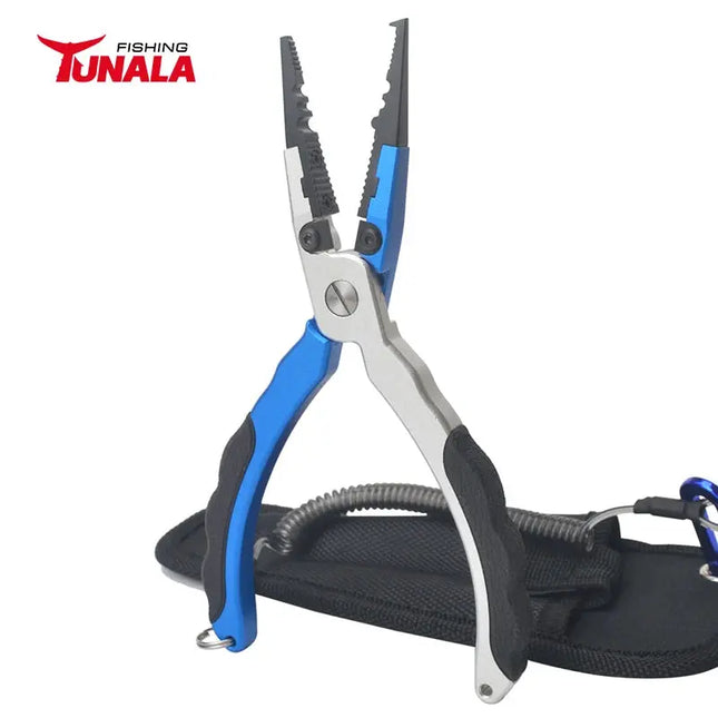 Lureswholesale® Fishing Pliers with Aluminium Rubber Handle - Lureswholesale