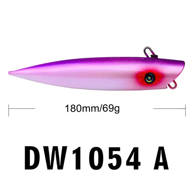 Lureswholesale® 6 Color Popper lure 18cm plastic hard bait - Lureswholesale