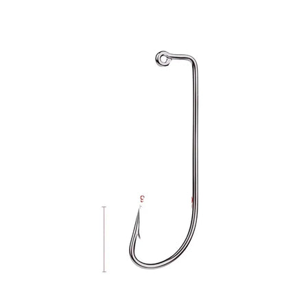 High Carbon JIG Hook with Barb 90 Degree Fishhook Jigging Hook Lureswholesale