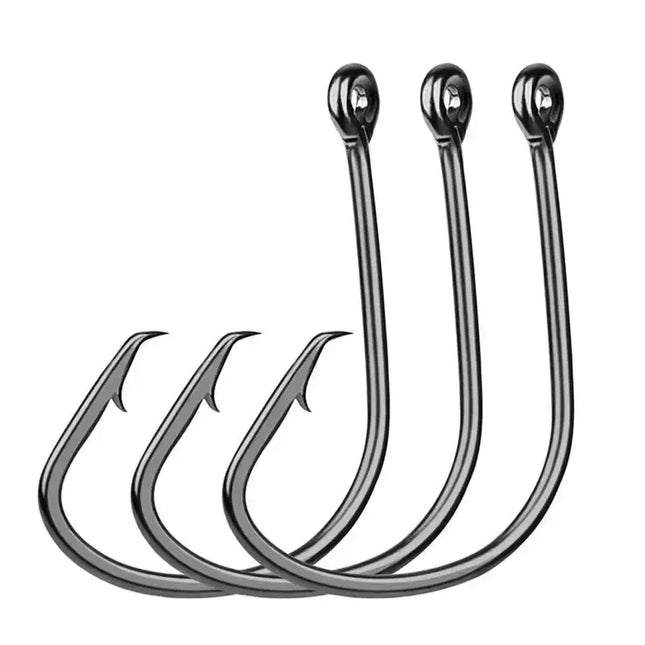 High Carbon Steel Fishing Hook Octopus Circle Hooks Black for Saltwater Wholesale No reviews yet Lureswholesale