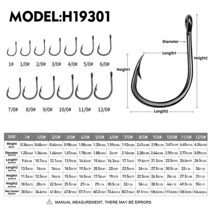 High Carbon Steel Thick Feather Hook Large Object Grouper Sturgeon Barb Rock Fishing Sea Hook Lureswholesale