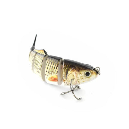 High quality plastic lure 6 segment swim bait cheaper lure sunfish Lureswholesale