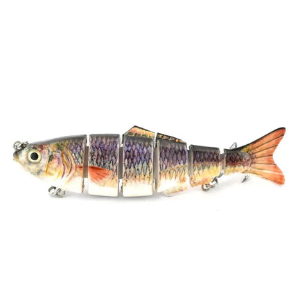 High quality plastic lure 6 segment swim bait cheaper lure sunfish Lureswholesale