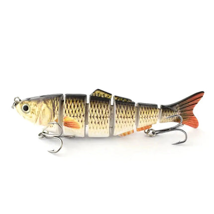 High quality plastic lure 6 segment swim bait cheaper lure sunfish Lureswholesale