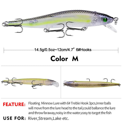 Jerk Baits for Bass Fishing Minnow Lures Jerk Bait for Freshwater/Saltwater Fishing Lures Lureswholesale