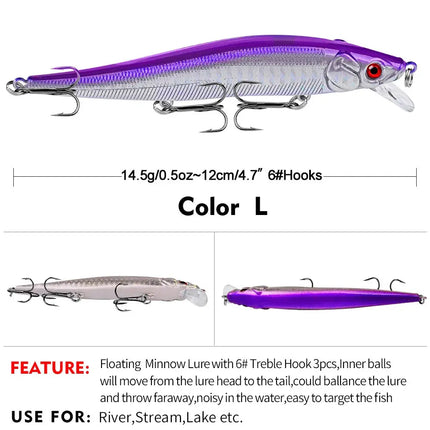 Jerk Baits for Bass Fishing Minnow Lures Jerk Bait for Freshwater/Saltwater Fishing Lures Lureswholesale