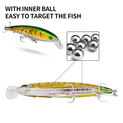 Jerkbait Fishing Lures, Minnow Lures Jerk Bait for Freshwater/Saltwater Fishing Lures Lureswholesale