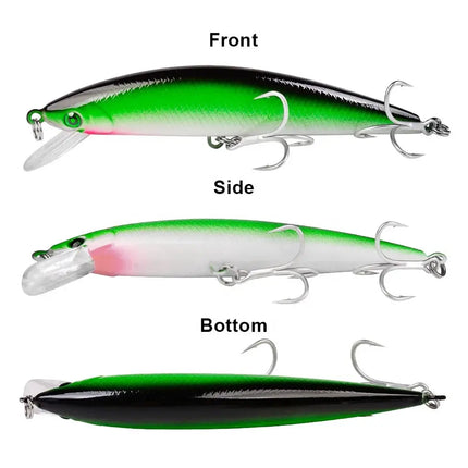 Jerkbait Hard Plastic Wobbler Long Distance Fishing Bait Saltwater Fishing Lures Hard Baits Small Minnow Sinking Lureswholesale