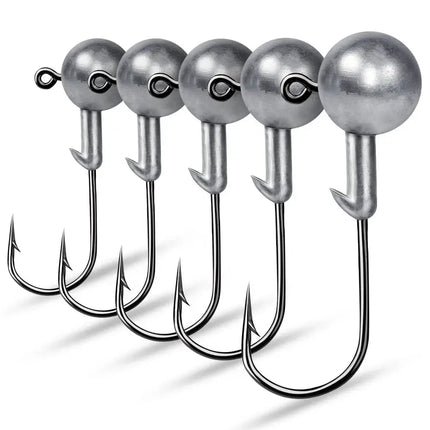 Jig Head Hooks Cheap Hooks Jighead Lure Bass Fishing Hook 1g 1.5g 2g 2.5g 3.5g 5g 7g 10g 12g 14g 20g Lureswholesale