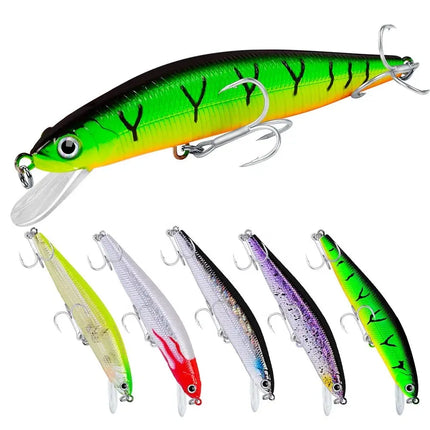 Lifelike Hard Plastic Minnow Fishing Lure 14cm 25g Sinking Saltwater Artificial Crankbait Wobblers Lureswholesale