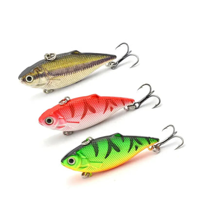 Lipless 50mm lure crankbait artificial bait custom lure eyes 50mm/10g flat side lure Lureswholesale