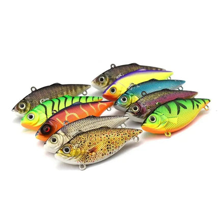 Lipless 50mm lure crankbait artificial bait custom lure eyes 50mm/10g flat side lure Lureswholesale