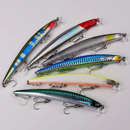 Long Distance Floating Minnow Lure Sea Bass Bait Trolling Fishing Lure Wholesale Lureswholesale