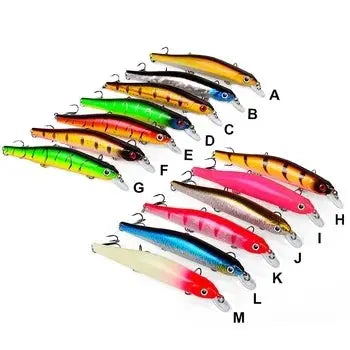 Luya Bait magnetic guide ring 125mm 17.5g bionic bait fishing gear Plastic hard bait DW1209 Lureswholesale