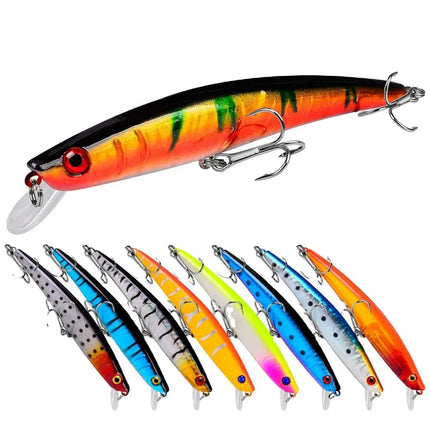 Luya bait Tip Luya Bait 11.5cm Minnow 10.2g plastic Minnow bait DW1028 Lureswholesale