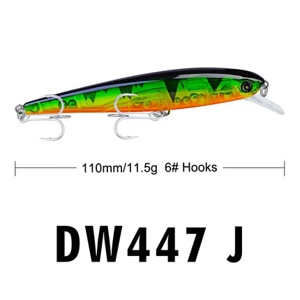 Luya lure Minnow hard bait Plastic bionic bait fishing gear with gift accessories Lureswholesale