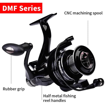 Metal Saltwater Fishing Reel 3000 4000 5000 6000 Series Fishing Tackle for Carp Spinning Fishing Reels Lureswholesale