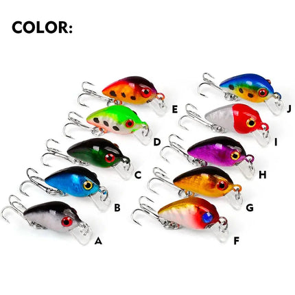 Mini rock little Fat Man 2.6cm 1.6g Luya bait plastic bait bionic bait fishing gear wholesale DW1082 Lureswholesale