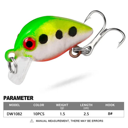 Mini rock little Fat Man 2.6cm 1.6g Luya bait plastic bait bionic bait fishing gear wholesale DW1082 Lureswholesale