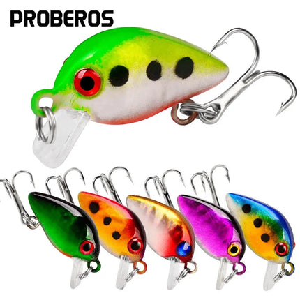 Mini rock little Fat Man 2.6cm 1.6g Luya bait plastic bait bionic bait fishing gear wholesale DW1082 Lureswholesale