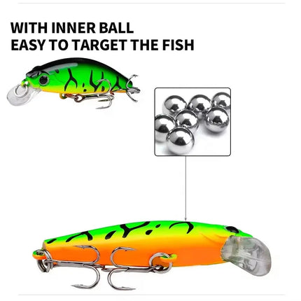 Minnow Crankbait for Bass Fishing Bass Lure Jerkbait Fishing Lures and Tackle Lureswholesale