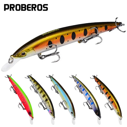 Minnow Fishing Lure 11.5cm 15cm Saltwater Floating Swimbait Crank Wobblers Long Casting Hard Fishing Lure Lureswholesale