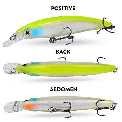 Minnow Fishing Lure Artificial Hard Bait Sinking Floating Tuna Fishing Lure Long Casting Bass Bait Lureswholesale