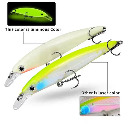 Minnow Fishing Lure Artificial Hard Bait Sinking Floating Tuna Fishing Lure Long Casting Bass Bait Lureswholesale